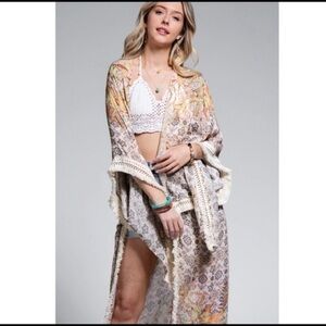 The HAZEL Floral Kimono Duster